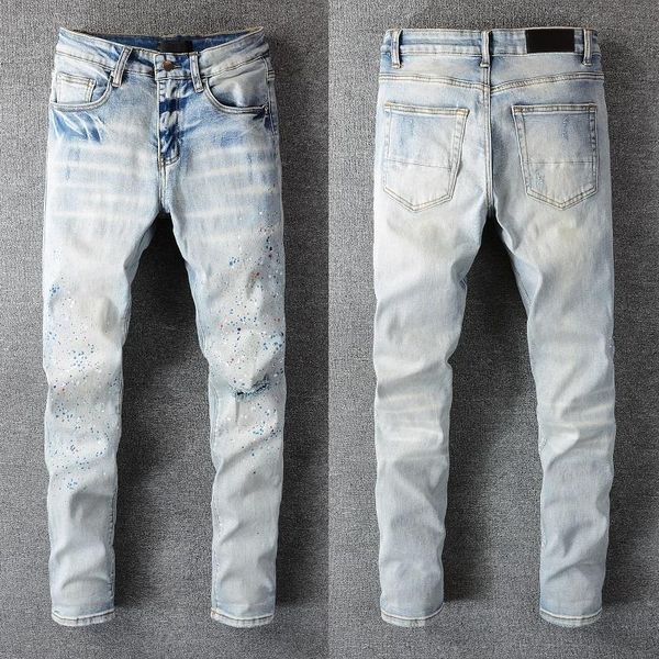 men's jeans 2021 fashion brand high street woman men slim high-profile elastic waist stretch skinny #812, Blue
men's jeans 2021 fashion brand high street woman men slim high-profile elastic waist stretch skinny #812, Blue