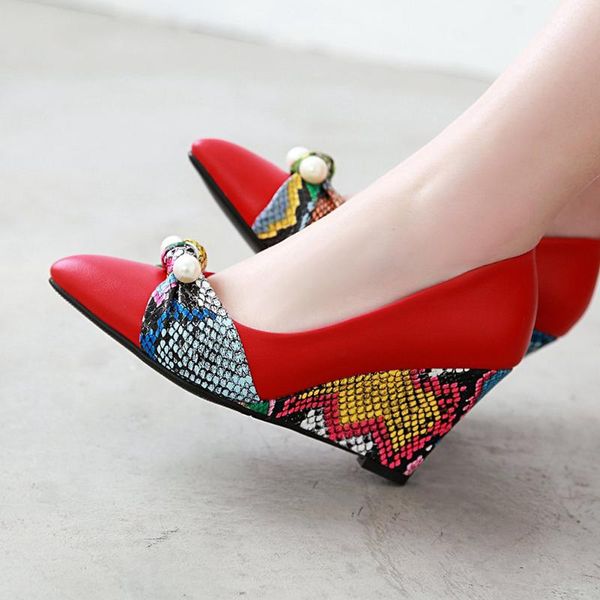 dress shoes karin brand large size 43 women's elegant pointed toe slip wedges high heels pumps, Black
dress shoes karin brand large size 43 women's elegant pointed toe slip wedges high heels pumps, Black