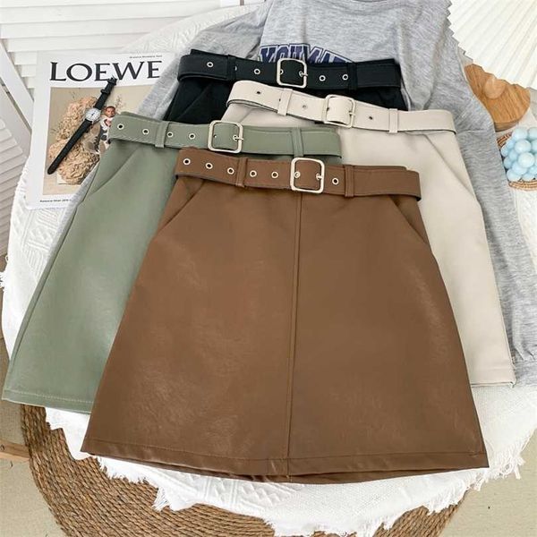 autumn and winter solid color high waist pu leather skirt boots 211112, Black
autumn and winter solid color high waist pu leather skirt boots 211112, Black