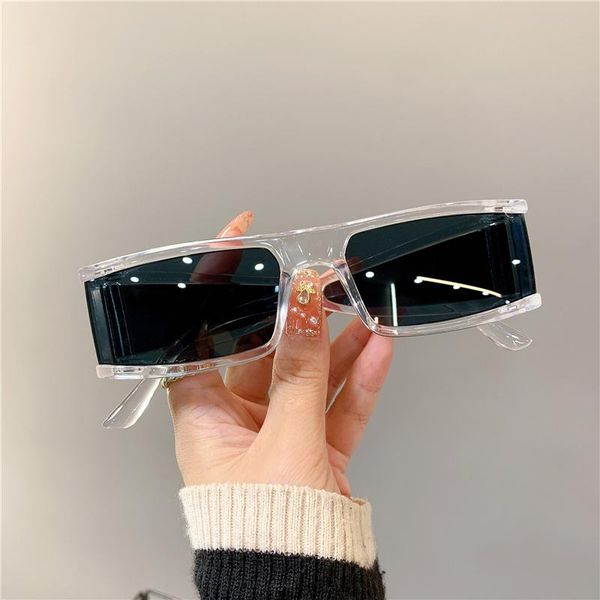 sunglasses 2021 rectagular fashion women's sun glasses vintage transparnet frame personglity sport trend uv400, White;black
sunglasses 2021 rectagular fashion women's sun glasses vintage transparnet frame personglity sport trend uv400, White;black