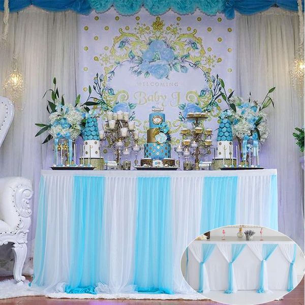 table skirt striped net yarn wedding tablecloth home banquet decoration dessert tableware cloth for baby birthday party
table skirt striped net yarn wedding tablecloth home banquet decoration dessert tableware cloth for baby birthday party