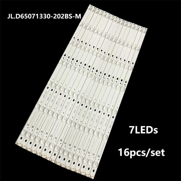 16pcs/lot for 559mm led backlight strip 7 lamp sky worth 65"tv 65h7 jl.d65071330-202bs v650dj6-k02 rev.t1 6v/led strips
16pcs/lot for 559mm led backlight strip 7 lamp sky worth 65"tv 65h7 jl.d65071330-202bs v650dj6-k02 rev.t1 6v/led strips