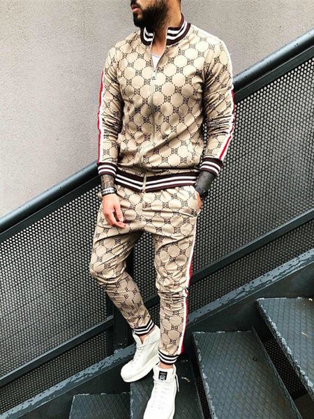 sport suits european american trends 3d print fitness zipper hoodies sweatpants slim casual fashion tracksuits, Gray
sport suits european american trends 3d print fitness zipper hoodies sweatpants slim casual fashion tracksuits, Gray