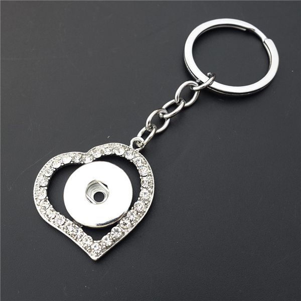 heart keyring 18mm snap button socket keychain white rhinestone metal pendant for men women jewelry 12pcs / lot whole, Silver
heart keyring 18mm snap button socket keychain white rhinestone metal pendant for men women jewelry 12pcs / lot whole, Silver