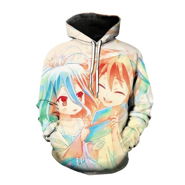 men's hoodies & sweatshirts anime no game life 3d print sweatshirt men women fashion oversized hoodie cosplay hip hop pullover hoody, Black
men's hoodies & sweatshirts anime no game life 3d print sweatshirt men women fashion oversized hoodie cosplay hip hop pullover hoody, Black