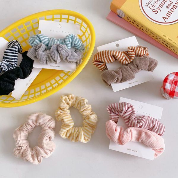 hair accessories 2pcs/set scrunchies ring solid color ties rope autumn winter women ponytail girls hairbands gifts
hair accessories 2pcs/set scrunchies ring solid color ties rope autumn winter women ponytail girls hairbands gifts