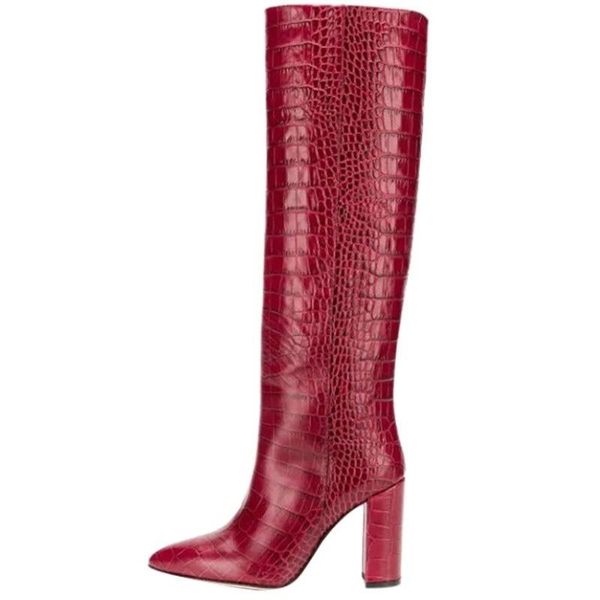 boots qplyxcoplus size 34-45 knee high women shoes thick heels pointed toe fashion ladies cowboy western, Black
boots qplyxcoplus size 34-45 knee high women shoes thick heels pointed toe fashion ladies cowboy western, Black