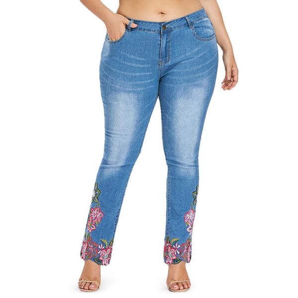 women's jeans wipalo plus size skinny five pockets embroidered mom femme female big 5xl women denim flare pants ladies blue
women's jeans wipalo plus size skinny five pockets embroidered mom femme female big 5xl women denim flare pants ladies blue
