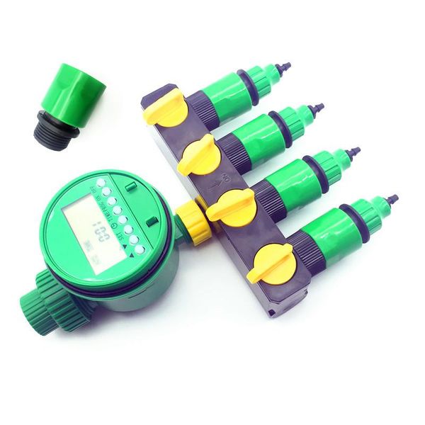 watering equipments 1 set (7 pcs) home garden irrigation drip timer pipe splitter 4 way tap connectors quick connector 3/4 screw thread inte
watering equipments 1 set (7 pcs) home garden irrigation drip timer pipe splitter 4 way tap connectors quick connector 3/4 screw thread inte