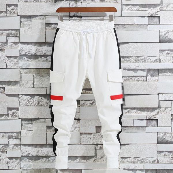 street style harem pants elastic wasit drawstring patchwork cuffed cargo multi pockets joggers for male men's, Black
street style harem pants elastic wasit drawstring patchwork cuffed cargo multi pockets joggers for male men's, Black