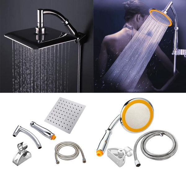 high pressure rainfall shower head handheld spray arm bracket 1.5m hose combo bath accessory set
high pressure rainfall shower head handheld spray arm bracket 1.5m hose combo bath accessory set