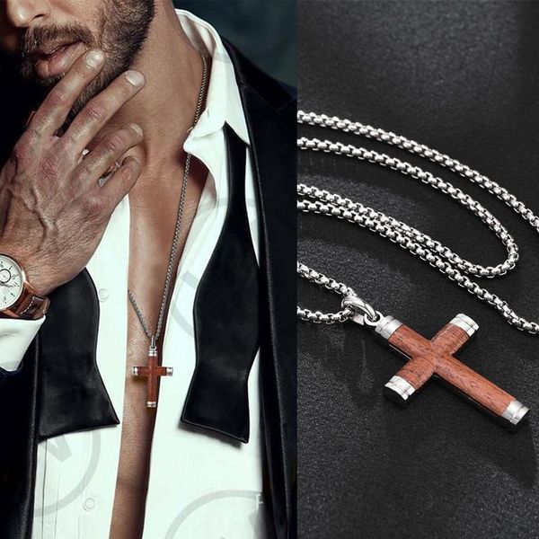 pendant necklaces necklace men jewelry, wooden crucifix necklace, rosewood cross for ,stainless steel religious gents jewels, Silver
pendant necklaces necklace men jewelry, wooden crucifix necklace, rosewood cross for ,stainless steel religious gents jewels, Silver