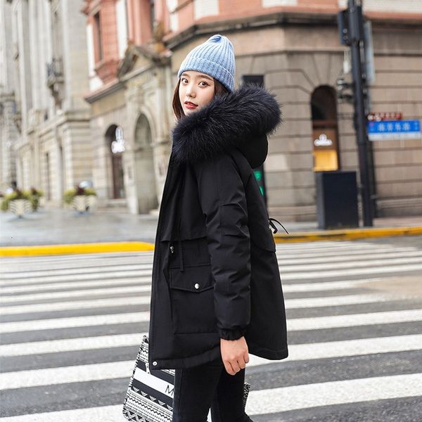 women's wool & blends zqlz plus size hooded fur down cotton coat female warm long parka mujer casual loose black overcoat winter j
women's wool & blends zqlz plus size hooded fur down cotton coat female warm long parka mujer casual loose black overcoat winter j