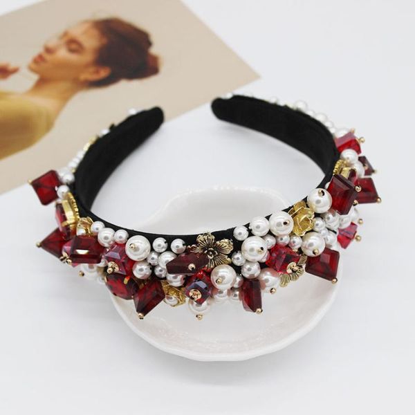 hair clips & barrettes baroque personality wild headband crystal pearls catwalk dance party luxury iron flower multicolor 1015, Golden;silver
hair clips & barrettes baroque personality wild headband crystal pearls catwalk dance party luxury iron flower multicolor 1015, Golden;silver