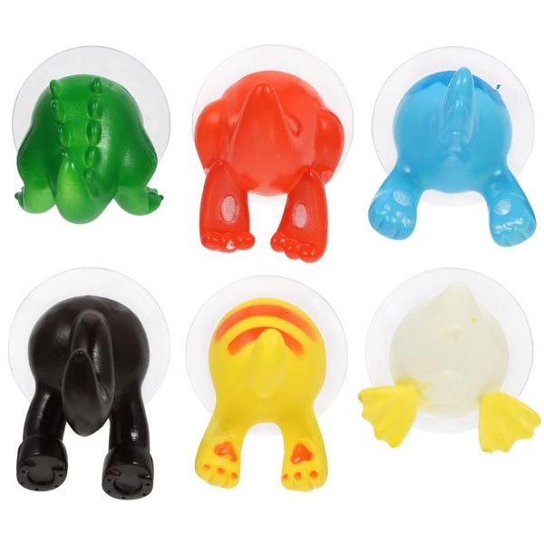 hooks & rails 6pcs cartoon animal traceless suction cup door wall mounted home 
hooks & rails 6pcs cartoon animal traceless suction cup door wall mounted home