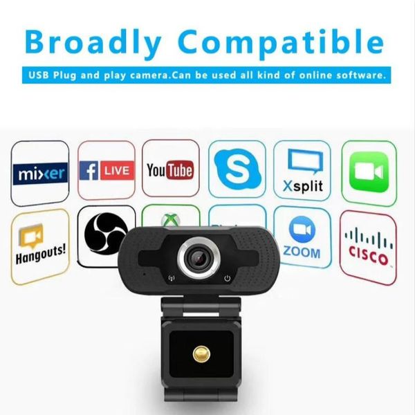 webcams hd 1080p webcam video calling conference live broadcast pc mini usb 2.0 web camera computer for streaming
webcams hd 1080p webcam video calling conference live broadcast pc mini usb 2.0 web camera computer for streaming