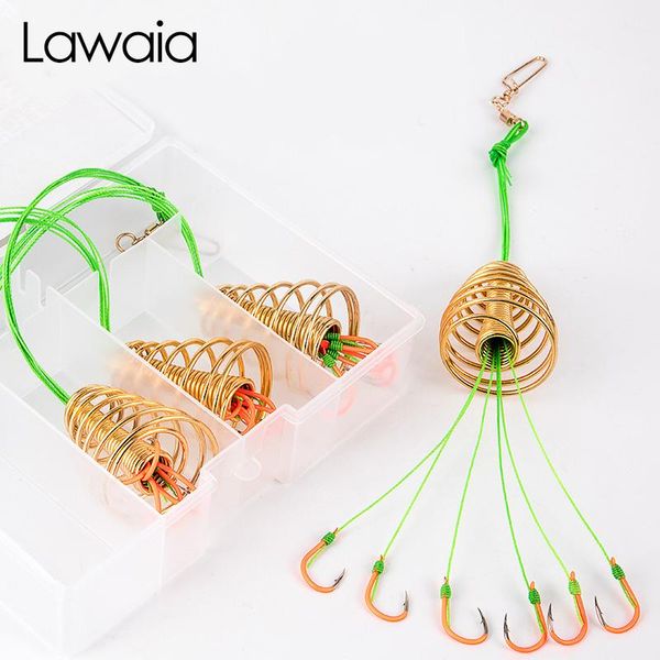 lawaia fishing hooks anti-hanging explosion hook set fluorescent lseney anti-winding with barbed sea throwing
lawaia fishing hooks anti-hanging explosion hook set fluorescent lseney anti-winding with barbed sea throwing