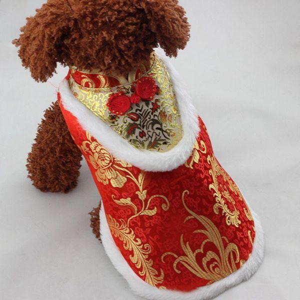 dog apparel spring festival coat chinese style pet year clothes silk v-neck clothing small dogs chihuahua winter
dog apparel spring festival coat chinese style pet year clothes silk v-neck clothing small dogs chihuahua winter