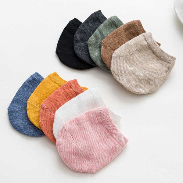 front half palm socks cut front sole summer invisible high heels cotton boat female, Black
front half palm socks cut front sole summer invisible high heels cotton boat female, Black