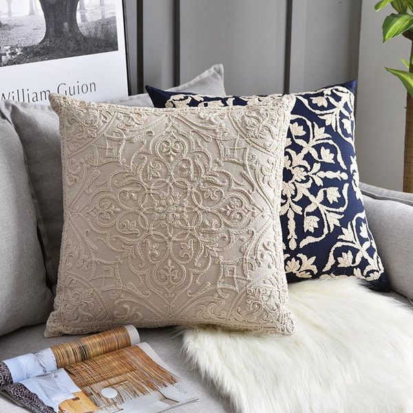 cushion/decorative pillow 50x50cm american pastoral floral embroidered cushion cover cotton pillowcase sofa couch embroidery 1p
cushion/decorative pillow 50x50cm american pastoral floral embroidered cushion cover cotton pillowcase sofa couch embroidery 1p