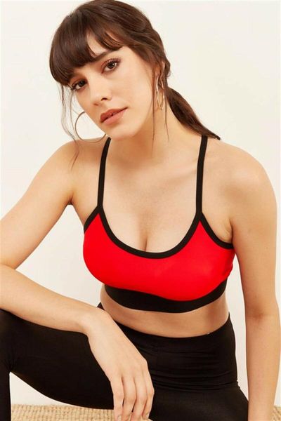 bras women's sports bra red cross rope straps bralet exercise fitness yoga protector and gatherer, Red;black
bras women's sports bra red cross rope straps bralet exercise fitness yoga protector and gatherer, Red;black