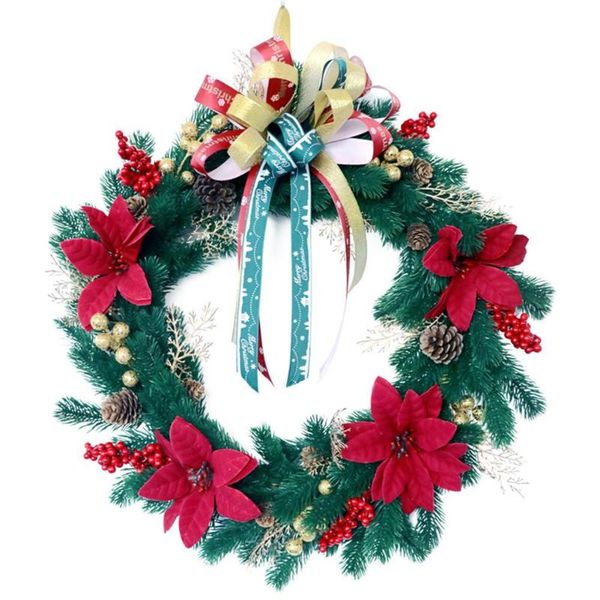 decorative flowers & wreaths 50cm christmas wreath sunflower artificial rattan door hanging garland year shop window home decoration navidad
decorative flowers & wreaths 50cm christmas wreath sunflower artificial rattan door hanging garland year shop window home decoration navidad
