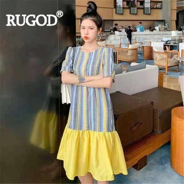 casual dresses rugod women patchwork striped dress o neck ruffles loose long fashion female elegant chic mujer ladies korean robe, Black;gray
casual dresses rugod women patchwork striped dress o neck ruffles loose long fashion female elegant chic mujer ladies korean robe, Black;gray