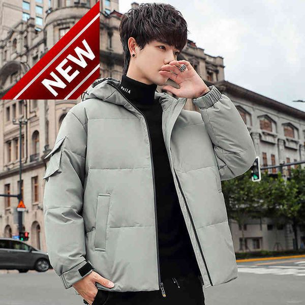 winter down parka coat men short 2021 new thickened hooded jacket oversize 3xlwarm youth white duck casual outwear clothing, Black
winter down parka coat men short 2021 new thickened hooded jacket oversize 3xlwarm youth white duck casual outwear clothing, Black