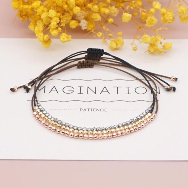 charm bracelets 2021 tiny string beaded bracelet gold/rose/gold silver hematite stone for women jewelry adjustable pulsera, Golden;silver
charm bracelets 2021 tiny string beaded bracelet gold/rose/gold silver hematite stone for women jewelry adjustable pulsera, Golden;silver