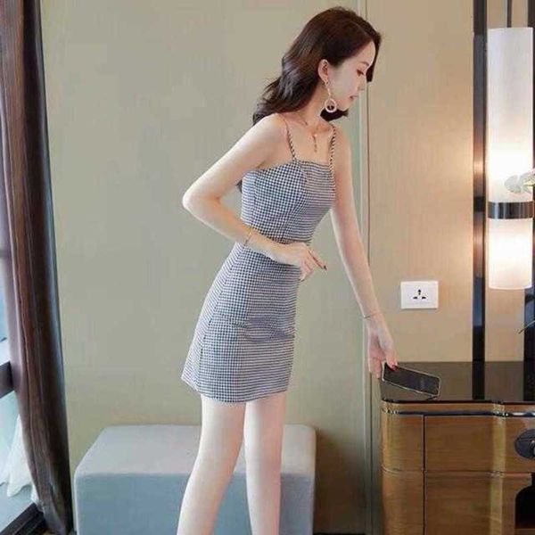 tight dress with buttocks and temperament, Black;gray