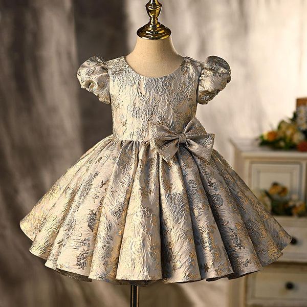 girl's dresses europe america vintage court kids dress for girls wedding flower girl jacquard party pageant gown teen children, Red;yellow
girl's dresses europe america vintage court kids dress for girls wedding flower girl jacquard party pageant gown teen children, Red;yellow