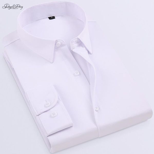 men shirt elasticity soft light color long sleeve solid cloth spring autumn work business wedding sh034 men's casual shirts, White;black
men shirt elasticity soft light color long sleeve solid cloth spring autumn work business wedding sh034 men's casual shirts, White;black