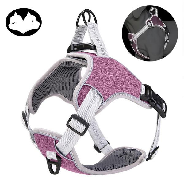 luxury basic halter harnesses for dogs no pull dog harness adjustable reflective cute pet product accessories collars & leashes
luxury basic halter harnesses for dogs no pull dog harness adjustable reflective cute pet product accessories collars & leashes
