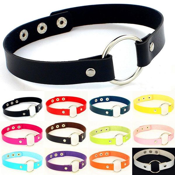 leather choker necklace rock collar punk goth chocker fashion jewelry statement necklaces chunky chokers, Golden;silver
leather choker necklace rock collar punk goth chocker fashion jewelry statement necklaces chunky chokers, Golden;silver