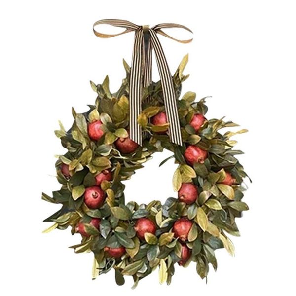 decorative flowers & wreaths fall wreath pomegranate front door hanging ornament realistic garland thanksgiving party festival decor
decorative flowers & wreaths fall wreath pomegranate front door hanging ornament realistic garland thanksgiving party festival decor
