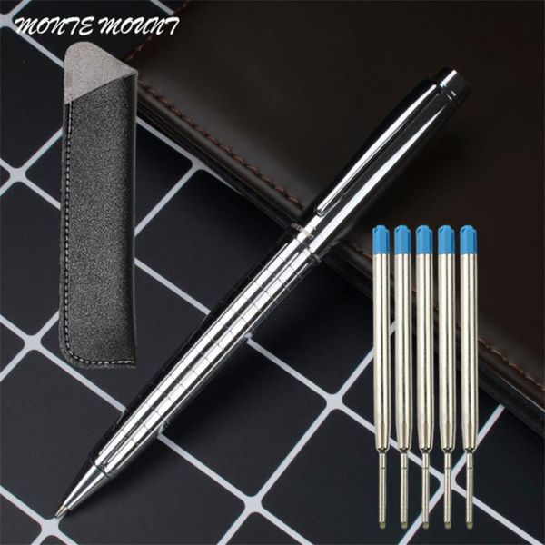 classic design business men luxury metal ballpoint pen quality signature writing gift pens send, Blue;orange
classic design business men luxury metal ballpoint pen quality signature writing gift pens send, Blue;orange