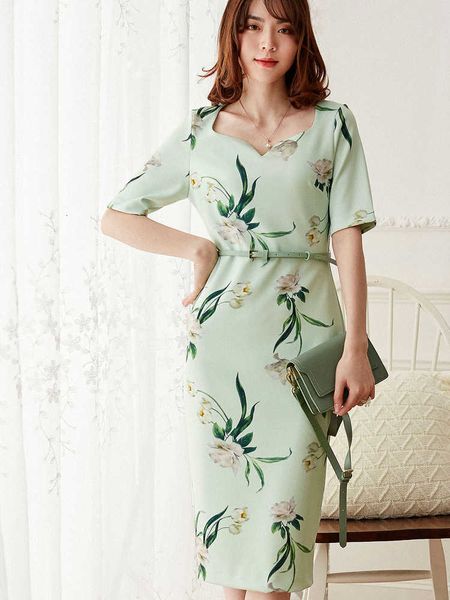 casual dresses gardenia print dressed short sleeve waist close th female hip a step style sprg and summer 97f5, Black;gray
casual dresses gardenia print dressed short sleeve waist close th female hip a step style sprg and summer 97f5, Black;gray