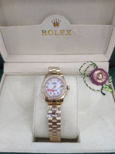 15 colors women 26mm automatic mechanical diamonds watch no battery sweeping movement self winding stainless steel clock datejust wristwatch, Slivery;brown
15 colors women 26mm automatic mechanical diamonds watch no battery sweeping movement self winding stainless steel clock datejust wristwatch, Slivery;brown