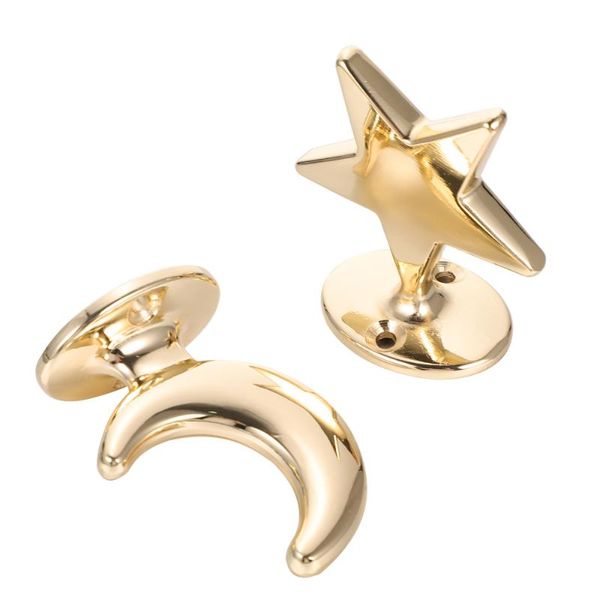 hooks & rails 2pcs door drawer knob creative decorative cabinet handle home decor (golden)
hooks & rails 2pcs door drawer knob creative decorative cabinet handle home decor (golden)