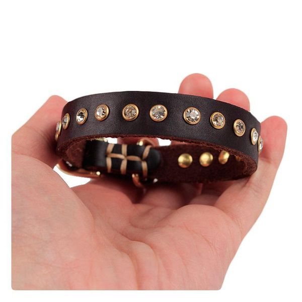 dog collars & leashes small collar boutique real leather puppy pet leads luxury crystal diamond kitten doggy necklace adjustable 24-28cm
dog collars & leashes small collar boutique real leather puppy pet leads luxury crystal diamond kitten doggy necklace adjustable 24-28cm