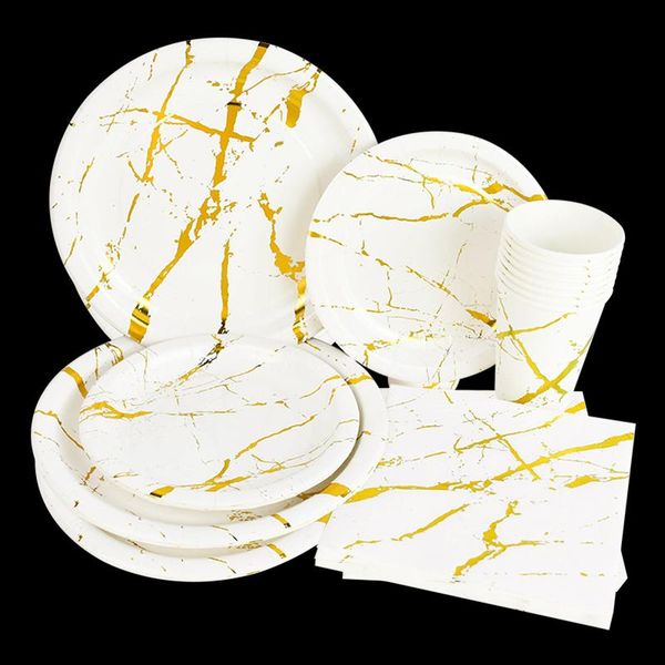 disposable dinnerware gold marble tableware baby shower favors xmas year party paper plates cup napkins wedding birthday supplies
disposable dinnerware gold marble tableware baby shower favors xmas year party paper plates cup napkins wedding birthday supplies