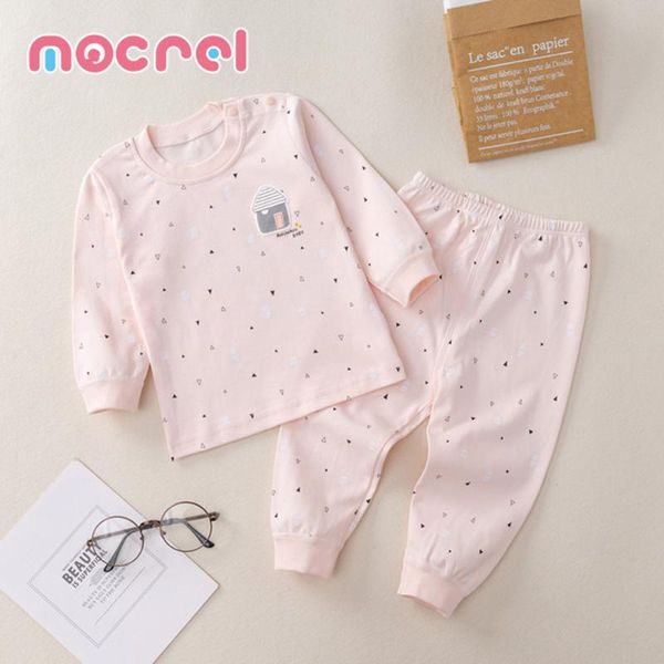 round collar children's wear autumn double-sided cotton underwear two piece boy girl clothing sets baby clothes born, White
round collar children's wear autumn double-sided cotton underwear two piece boy girl clothing sets baby clothes born, White