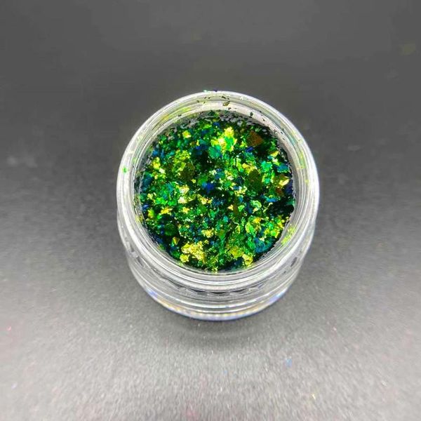 nail glitter 10g/bag chameleon flakes pigment, 6 colors color shift pigments powder for epoxy resin crafts, mica pigment, Silver;gold
nail glitter 10g/bag chameleon flakes pigment, 6 colors color shift pigments powder for epoxy resin crafts, mica pigment, Silver;gold