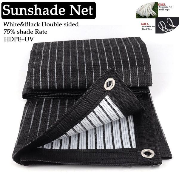 shade style black and white double side shading net anti-uv hdpe garden yard succulent plants sunscreen balcony safety privacy
shade style black and white double side shading net anti-uv hdpe garden yard succulent plants sunscreen balcony safety privacy