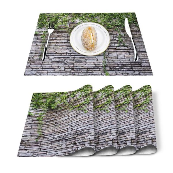 table runner 4/6pcs plant green ivy wall vintage kitchen placemat set dining mats cotton linen pad bowl cup mat home decor
table runner 4/6pcs plant green ivy wall vintage kitchen placemat set dining mats cotton linen pad bowl cup mat home decor
