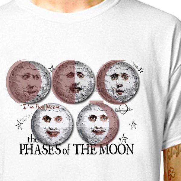 men's t-shirts t shirt mighty boosh phases of the moon 100% cotton tees (lazycarrot) noel fielding julian barrer chart, White;black
men's t-shirts t shirt mighty boosh phases of the moon 100% cotton tees (lazycarrot) noel fielding julian barrer chart, White;black