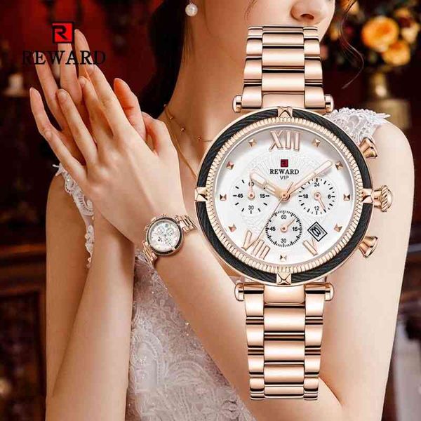 reward new gold watch women ladies creative steel women's bracelet watches female waterproof clock relogio feminino, Slivery;brown
reward new gold watch women ladies creative steel women's bracelet watches female waterproof clock relogio feminino, Slivery;brown
