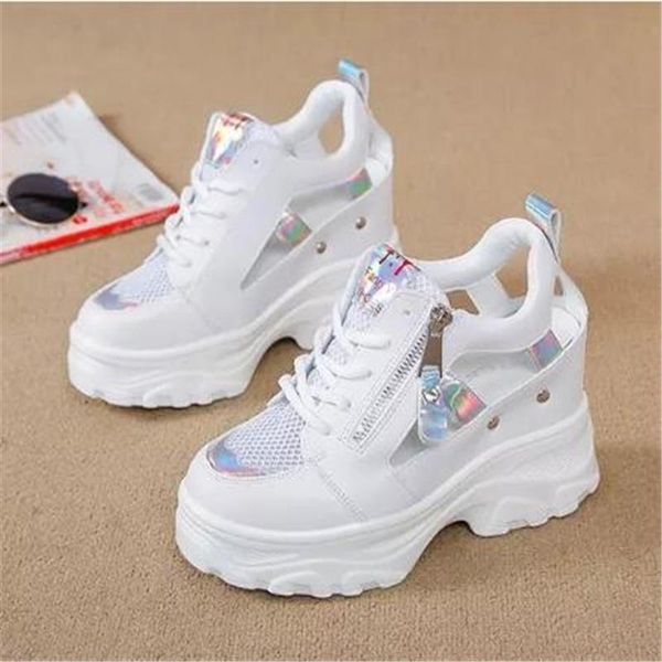 sandals 2021summer women sneakers mesh high platform trainers white shoes 9cm heels wedges breathable woman casual outdoor shoe, Black
sandals 2021summer women sneakers mesh high platform trainers white shoes 9cm heels wedges breathable woman casual outdoor shoe, Black