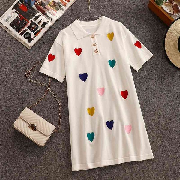 korean style summer women short sleeves heart-shaped shirt dress female dresses a1679 210428, White
korean style summer women short sleeves heart-shaped shirt dress female dresses a1679 210428, White