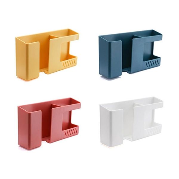 hooks & rails wall-mounted double compartment remote control storage box phone charging holder
hooks & rails wall-mounted double compartment remote control storage box phone charging holder